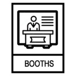 Booths Featuring Domain Names